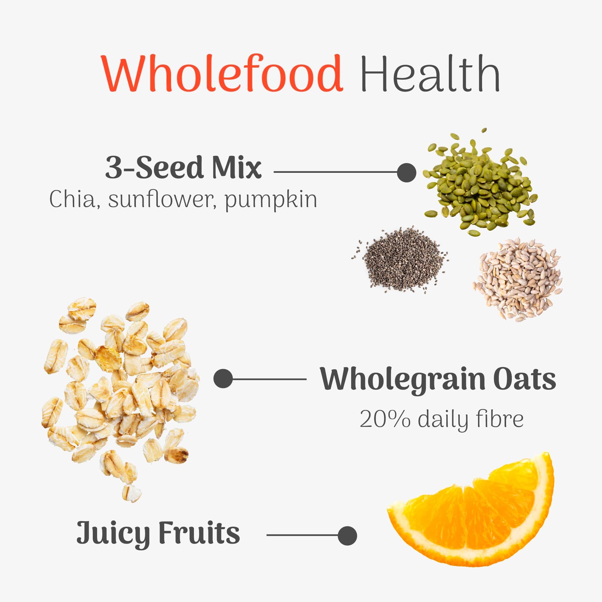 Orange & Cacao Oat Snack Bar - Image 5