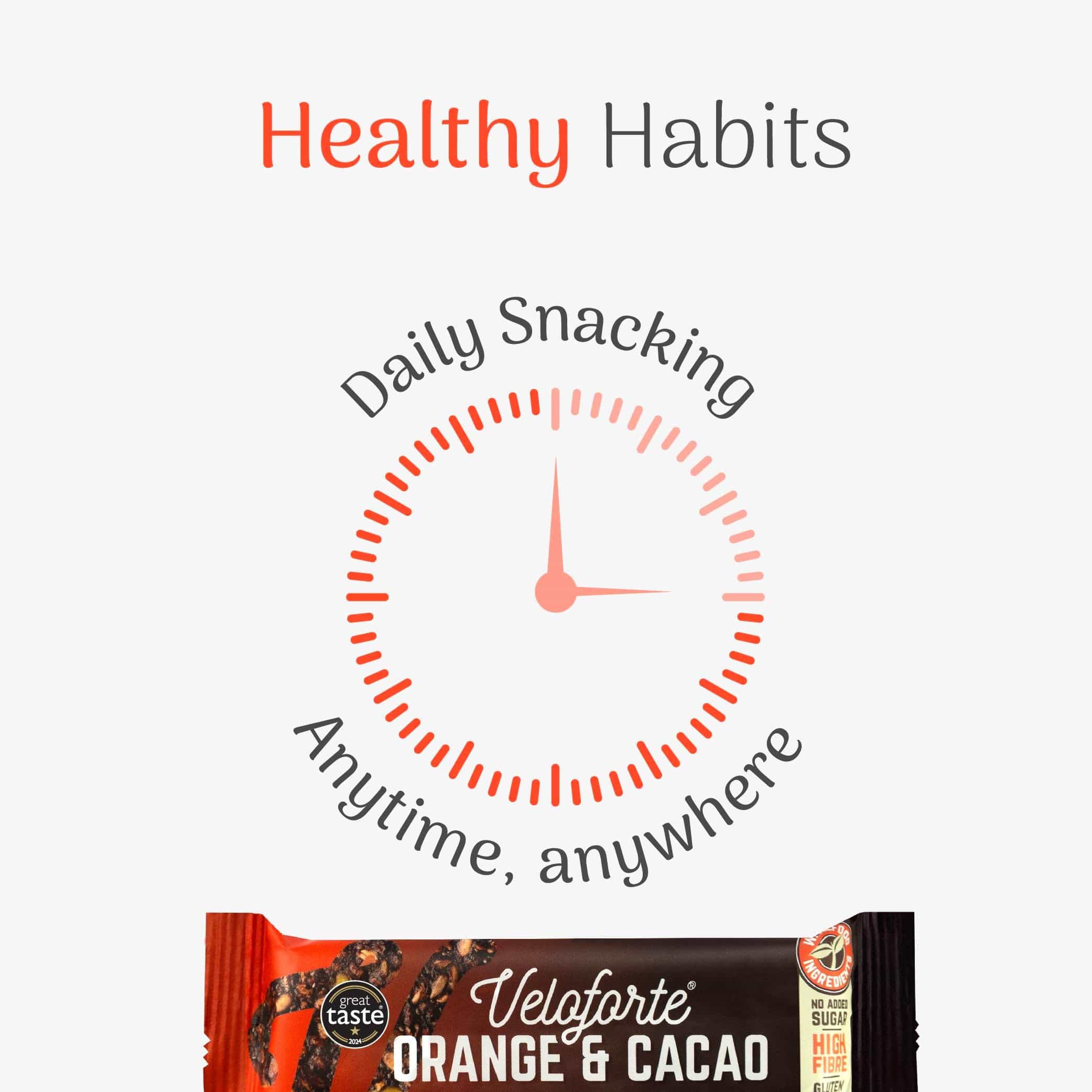 Orange & Cacao Oat Snack Bar - Image 6