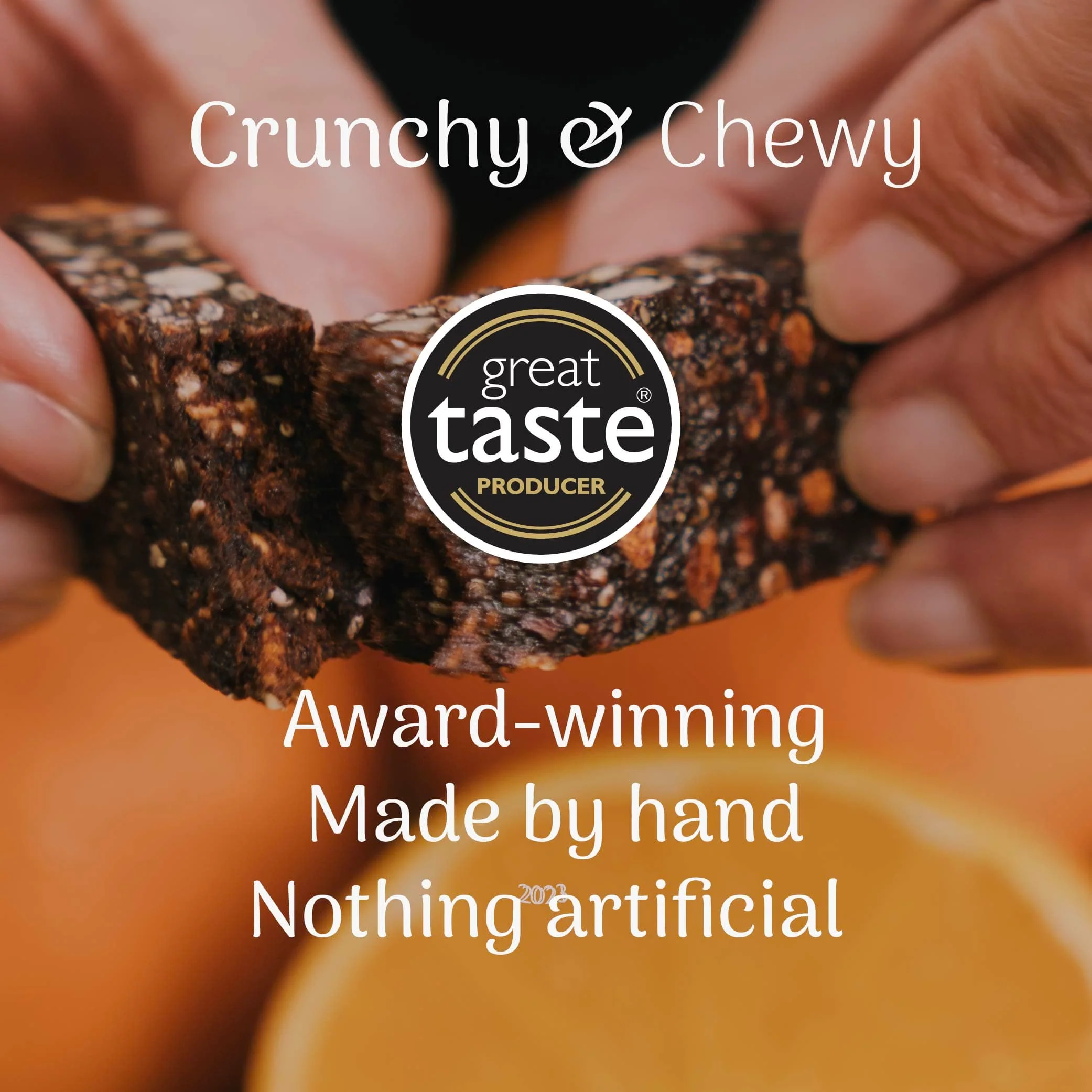 Orange & Cacao Oat Snack Bar - Image 7